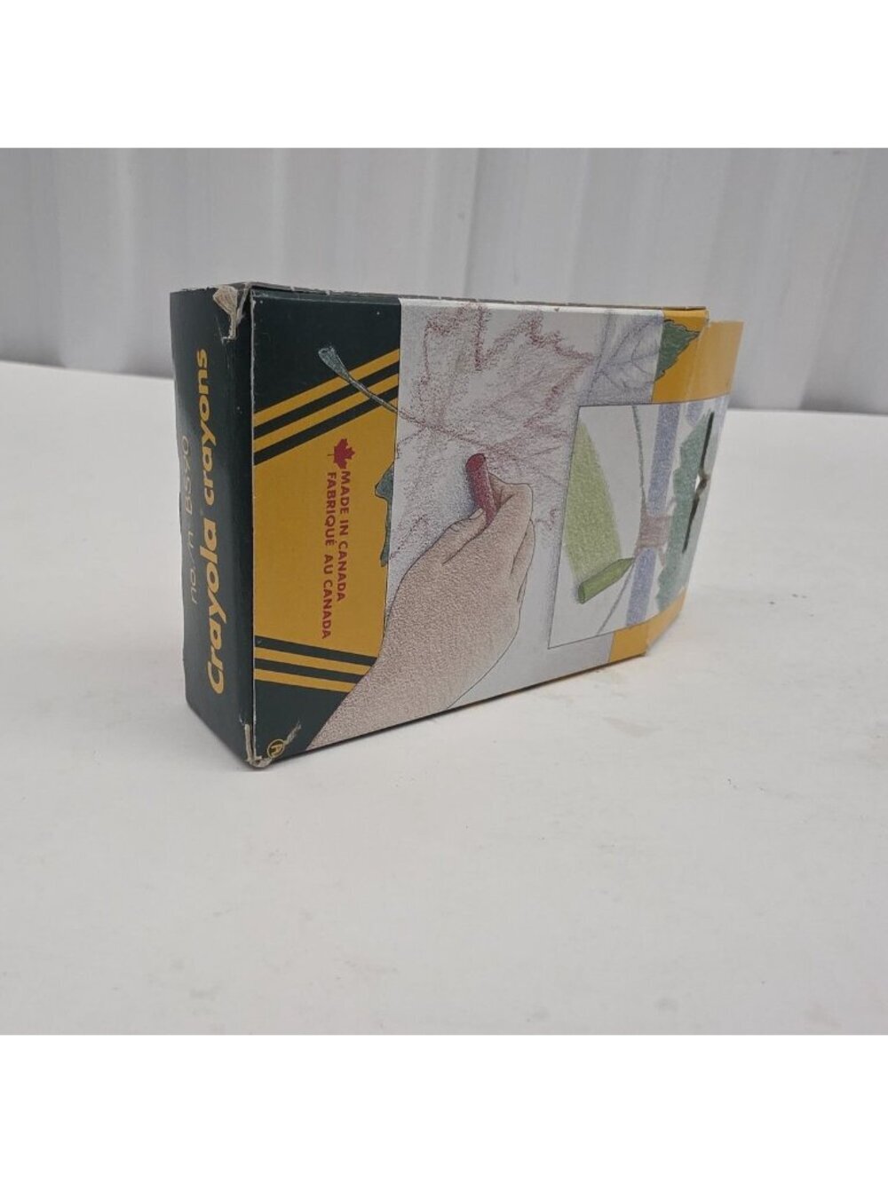 Vintage Crayola Crayons 24 Colours Box BS90 Made in Canada Non-Toxic Art - Picture 6 of 11